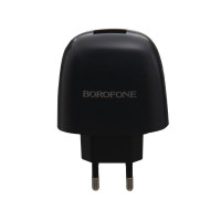 Сетевое зарядное устройство Borofone BA49A, Cable Micro, Black