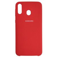 Чехол силиконовый для Samsung M20 Red (14)