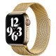Ремешок для Apple Watch 38/40/41 mm Milanese Gold