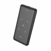 Зовнішній акумулятор HOCO J50 Surf wireless charging mobile power bank(10000mAh) Черный Код: 456810-14