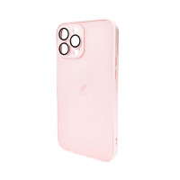 Чохол для смартфона AG Glass Matt Frame Color Logo for Apple iPhone 13 Pro Max Chanel Pink Код: 430150-14