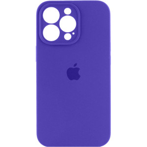 Чохол для смартфона Silicone Full Case AA Camera Protect for Apple iPhone 13 Pro 22,Dark Purple Код: 430350-14