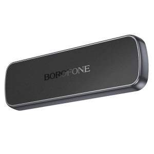 Тримач для мобільного BOROFONE BH121 Eternal magnetic car holder Black Gray Код: 452300-14