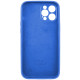 Чохол для смартфона Silicone Full Case AA Camera Protect for Apple iPhone 12 Pro 3,Royal Blue Код: 430820-14