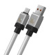 Кабель Baseus CoolPlay Series Fast Charging Cable USB to Type-C 100W 2m Белый Код: 457010-14