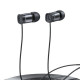 Навушники Usams EP-46 Mini 3.5mm In-Ear Earphone 1.2m Black Код: 432410-14