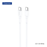 Кабель CHAROME C21-04 USB-C to USB-C charging data cable White Код: 427050-14