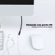 Кабель Vention Cotton Braided 3.5mm Audio Extension Cable 0.5M Черное Metal Type Код: 453090-14