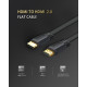 Кабель UGREEN ED015 HDMI Flat Cable 5m (UGR-50821) Код: 454270-14