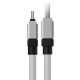 Кабель Baseus CoolPlay Series Fast Charging Cable USB to Type-C 100W 2m Белый Код: 457010-14