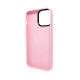 Чохол для смартфона AG Glass Sapphire MagSafe Logo for Apple iPhone 15 Pro Max Pink Код: 428450-14