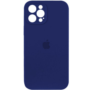 Чохол для смартфона Silicone Full Case AA Camera Protect for Apple iPhone 12 Pro 39,Navy Blue Код: 438910-14