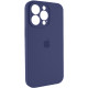 Чохол для смартфона Silicone Full Case AA Camera Protect for Apple iPhone 15 Pro Max 7,Dark Blue Код: 434650-14