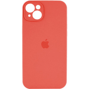 Чохол для смартфона Silicone Full Case AA Camera Protect for Apple iPhone 14 18,Peach Код: 430880-14