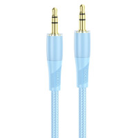 Аудiокабель HOCO UPA25 Transparent Discovery Edition AUX audio cable Blue Код: 405550-14