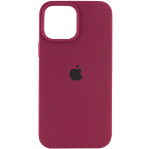 Чохол для смартфона Silicone Full Case AA Open Cam for Apple iPhone 12 Pro Max 35,Maroon Код: 431590-14