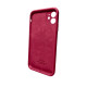 Чохол для смартфона Silicone Full Case AA Camera Protect for Apple iPhone 11 Pro кругл 35,Maroon Код: 431430-14