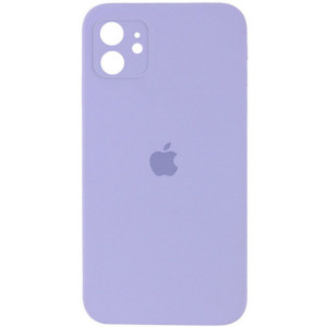 Чохол для смартфона Silicone Full Case AA Camera Protect for Apple iPhone 12 26,Elegant Purple Код: 450980-14