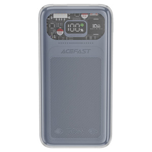 Зовнішній акумулятор ACEFAST M1-10000 Exploration series 30W fast charging power bank Mica gray