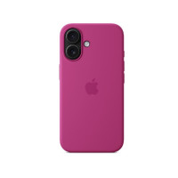 Чохол для смартфона Silicone Full Case AAA MagSafe IC for iPhone 16 Moon Red Код: 459240-14