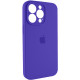 Чохол для смартфона Silicone Full Case AA Camera Protect for Apple iPhone 13 Pro 22,Dark Purple Код: 430350-14