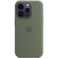 Чохол для смартфона Silicone Full Case AAA MagSafe IC for iPhone 14 Pro Max Olive Код: 432280-14