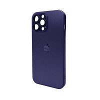 Чохол для смартфона AG Glass Matt Frame Color Logo for Apple iPhone 13 Pro Max Deep Purple Код: 430080-14