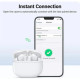 Бездротові навушники UGREEN WS106 HiTune T3 Active Noise-Cancelling Wireless Earbuds (White)(UGR-90206)