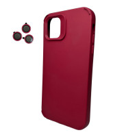 Чохол для смартфона Cosmic Silky Cam Protect for Apple iPhone 12 Pro Max Wine Red Код: 428590-14