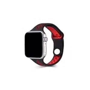 Ремінець для годинника Apple Watch Small Waist two colors 42/44/45/49mm Black-Red Код: 418400-14
