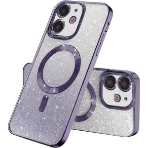 Чохол для смартфона Cosmic CD Shiny Magnetic for Apple iPhone 12 Deep Purple Код: 451890-14