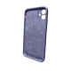 Чохол для смартфона Silicone Full Case AA Camera Protect for Apple iPhone 11 Pro Max кругл 28,Lavender Grey Код: 431340-14