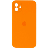 Чохол для смартфона Silicone Full Case AA Camera Protect for Apple iPhone 12 52,Orange Код: 430300-14