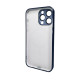 Чохол для смартфона AG Glass Sapphire Frame MagSafe Logo for Apple iPhone 13 Pro Max Gun Grey Код: 429070-14