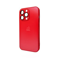 Чохол для смартфона AG Glass Matt Frame Color Logo for Apple iPhone 11 Pro Coke Red Код: 430100-14