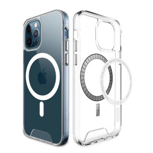 Чохол для смартфона Space Magnetic for Apple iPhone 12/12 Pro Прозрачный Код: 441840-14