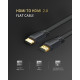 Кабель UGREEN ED015 HDMI Flat Cable 1.5m (UGR-50819) Код: 405591-14