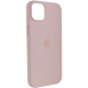 Чохол для смартфона Silicone Full Case AAA MagSafe IC for iPhone 14 Pro Chalk Pink Код: 431801-14