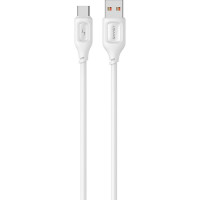 Кабель Usams US-SJ619 3A Type-C Charging & Data Cable - Moe Series 1m White Код: 427161-14