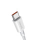 Кабель Baseus Superior Series Fast Charging Data Cable Type-C to Type-C 100W 1m Белый Код: 457031-14