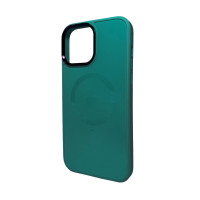 Чохол для смартфона AG Glass Sapphire MagSafe Logo for Apple iPhone 15 Pro Max Green Код: 428851-14