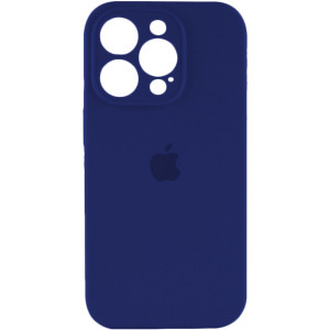 Чохол для смартфона Silicone Full Case AA Camera Protect for Apple iPhone 14 Pro Max 39,Navy Blue Код: 438931-14