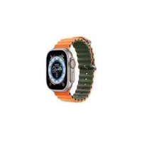 Ремінець для годинника Apple Watch Ocean two-tone 38/40/41mm 23.Orange-Khaki Код: 418551-14