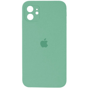 Чохол для смартфона Silicone Full Case AA Camera Protect for Apple iPhone 12 30,Spearmint Код: 430811-14