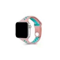 Ремінець для годинника Apple Watch Small Waist two colors 42/44/45/49mm Pink-Green Код: 418421-14