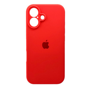 Чохол для смартфона Silicone Full Case AA Camera Protect for Apple iPhone 16 18,Peach Код: 459241-14