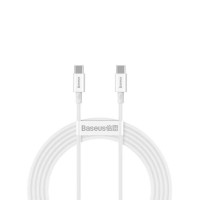 Кабель Baseus Superior Series Fast Charging Data Cable Type-C to Type-C 100W 1m Белый Код: 457031-14