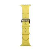 Ремінець для годинника Apple Watch Hermès 42/44/45/49mm 7.Light Yellow Код: 418531-14