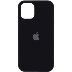 Чохол для смартфона Silicone Full Case AA Open Cam for Apple iPhone 12 Pro Max 14,Черное Код: 453051-14