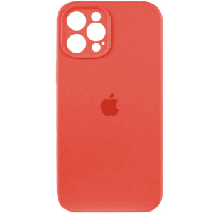 Чохол для смартфона Silicone Full Case AA Camera Protect for Apple iPhone 12 Pro Max 18,Peach Код: 430831-14